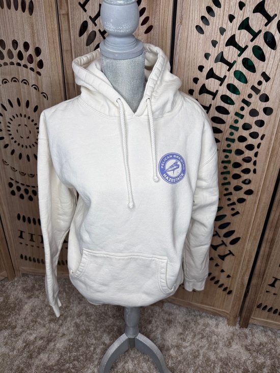 pelican brewing Tops - Cream Pullover Hoodie - Women's Sweatshirt